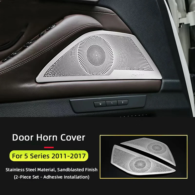 For BMW 5 Series F10 F07 F11 G30 F90 2011 2012-2016 2017 A-pillar Door Horn Cover Trunk Speaker Dashboard Audio Car Accessories - view 3