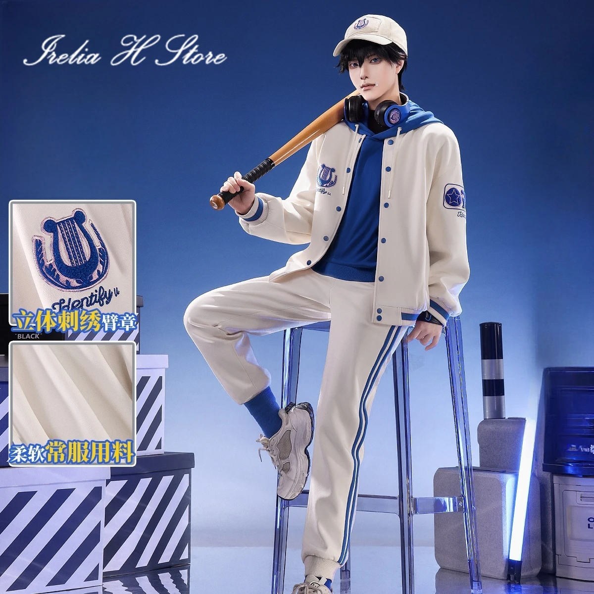 

Irelia H Store Identity V 0PH NAIB Косплей Костюм Аниме 0PH NAIB Униформа Костюм Хэллоуин Мужской