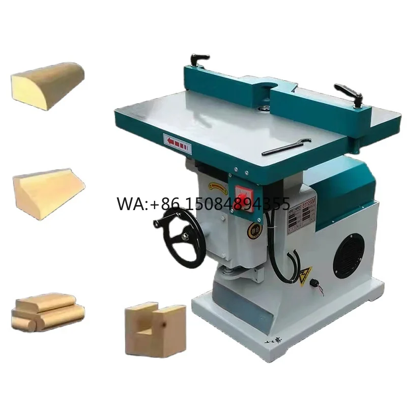 

High-Speed Vertical Woodworking Router Grooving Machine New Core Components Spindle Essential Wood Shaper Machinery