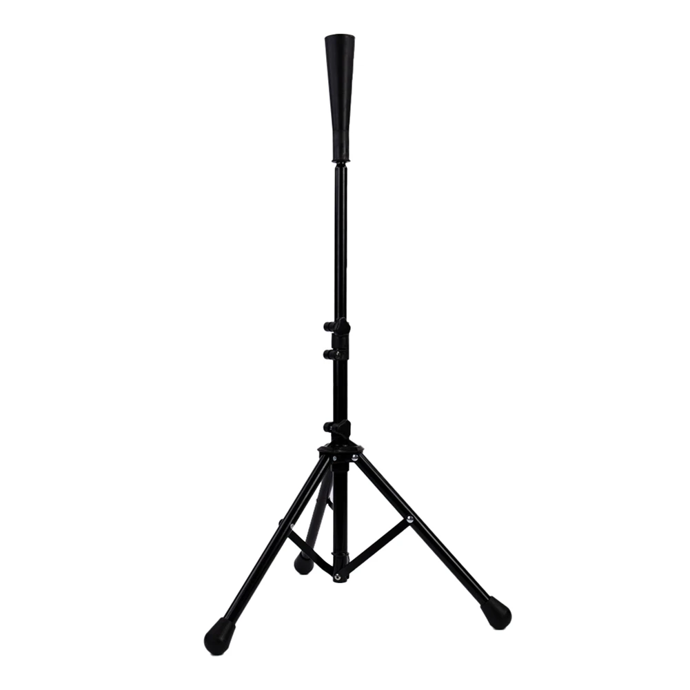 A69P-1 Piece 25Inch-39.5Inch Baseball Practice T Block For Hitting Height Adjustable Practice Training Travel Tee Ball Stand