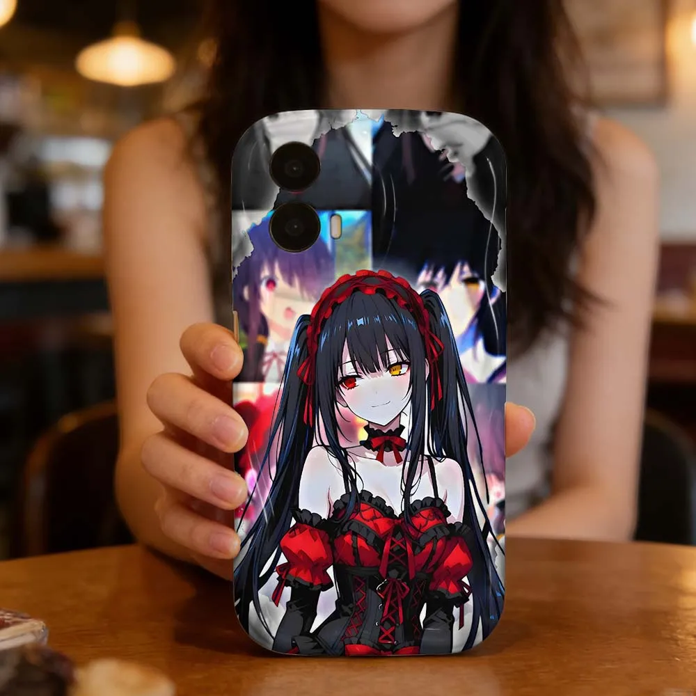 Tokisaki Kurumi For Motorola G85 G84 G82 G75 G52 G45 G35 G34 G24 G15 G14 G04 E22i E15 Edge 50 Phone Case Cover