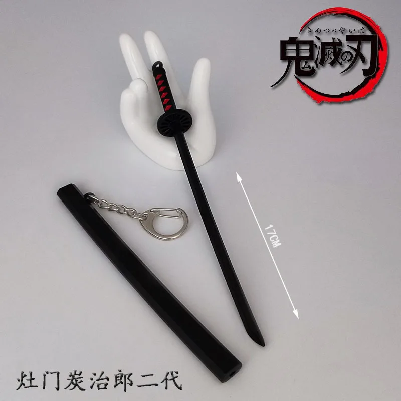 J​apanese Anime Figure Katana Weapon Cosplay Props Openable Katana Alloy Jewelry for Cartoon Fans Gift Accessories Demon Slayer