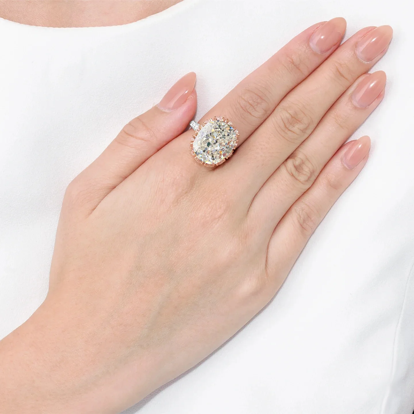 Wholesale Forever Ring Promise Order 925 Silver Diamond CZ Wedding Ring Suitable for Women to Wear Party Jewelry Ring