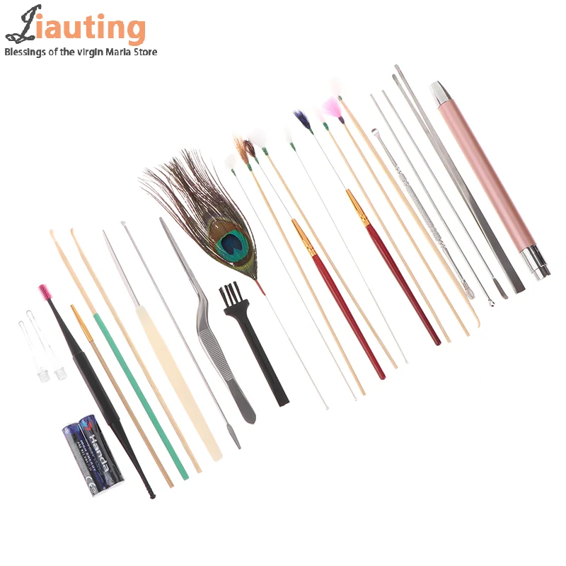 

Adult Ear Cleaning Massager Tool Professional Digging Fantastic Ear Picker Luminous Ear Picker Earwax Stick Wax Remover Cleaner