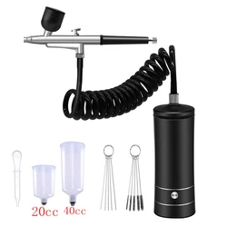 Airbrush Nail With Compressor Portable Air brush Nails Compressor For Nail Art Paint Painting Crafts Airbrush Compressor Kit