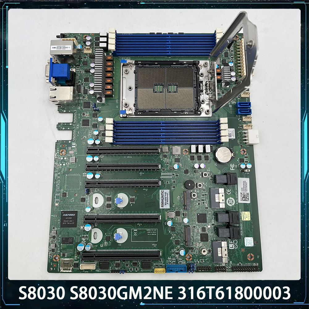 

S8030 S8030GM2NE 316T61800003 Server Motherboard For TYAN Support EPYC 7002/7003 DDR4 ECC M.2 ATX