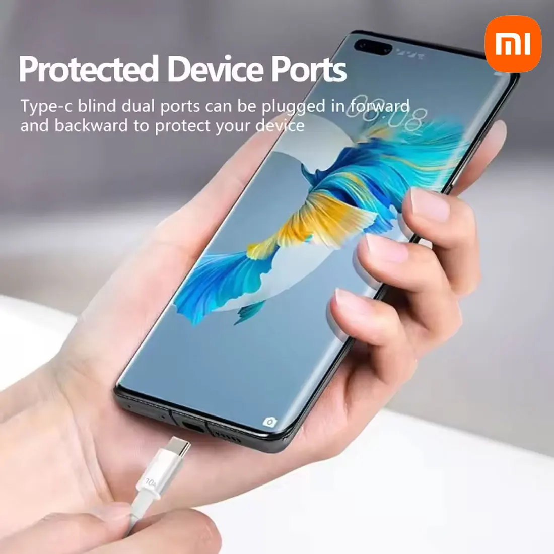 Xiaomi純正ターボ充電ケーブル 120W MI 14 13 13T 12T Pro 12 5G Poco X5 X7 X6 F6 Type C急速充電ケーブル Redmi Note 9 10