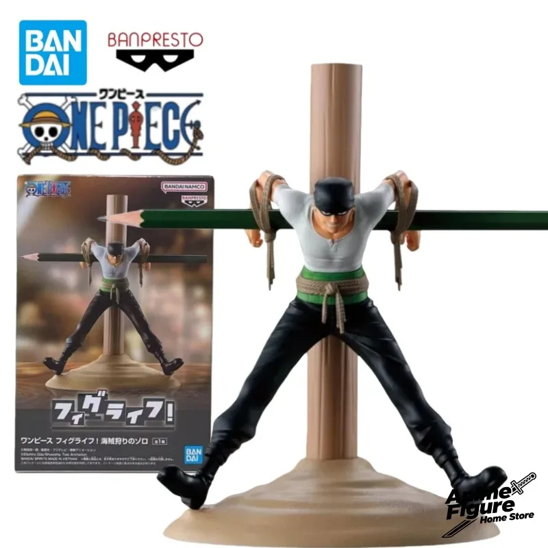

100% оригинал в наличии BANDAI BANPRESTO ONE PIECE Roronoa Zoro аниме персонаж игрушка модель настольные украшения коллекция подарки