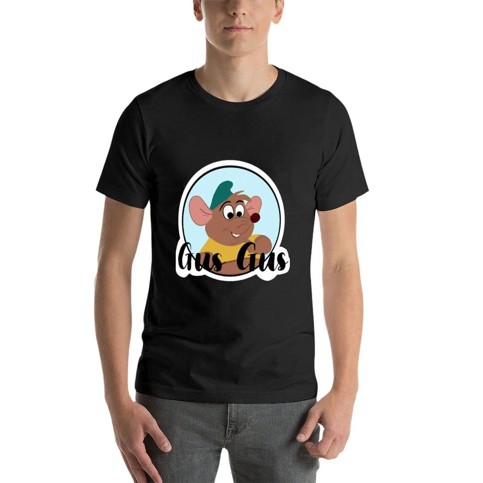 Gus Gus the mouseSticker t-shirt sublime tees magliette personalizzate per uomo