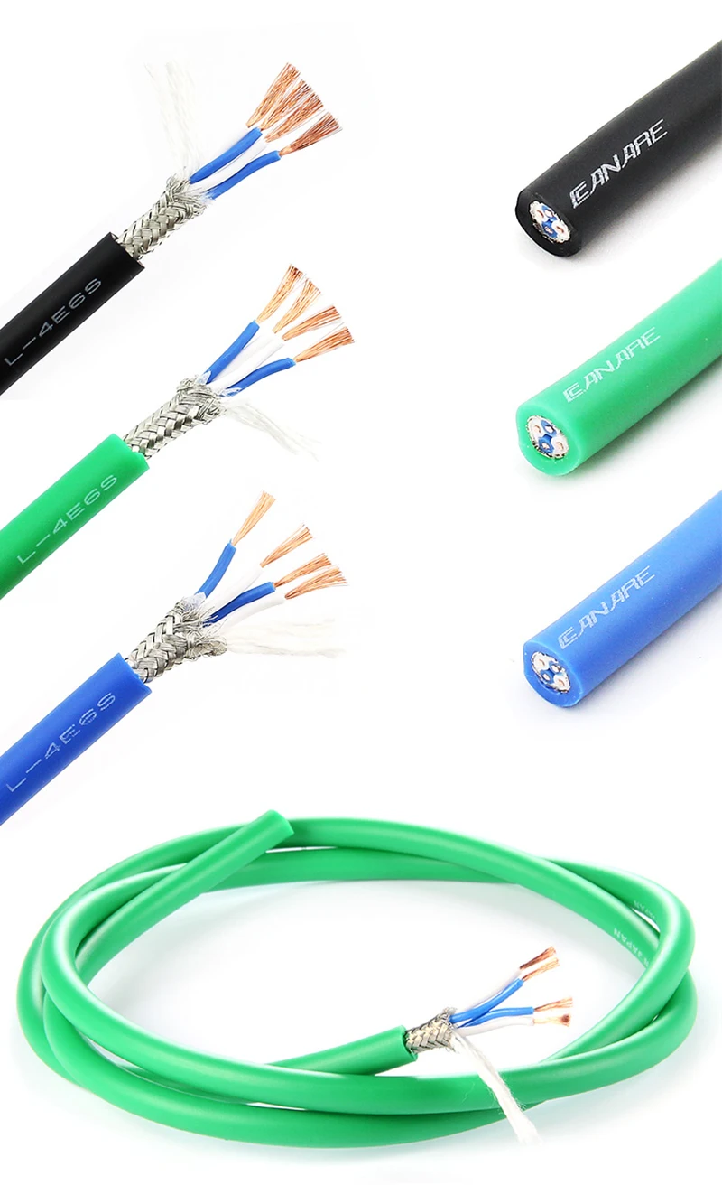 CANARE 4-adriges Stern-Quad-Mikrofon-Audiokabel L-4E6S Alle Leitungssignale Draht Außendurchmesser 6 mm 4 * 0,2 mm2 geflochtener Abschirmung – Detail 15