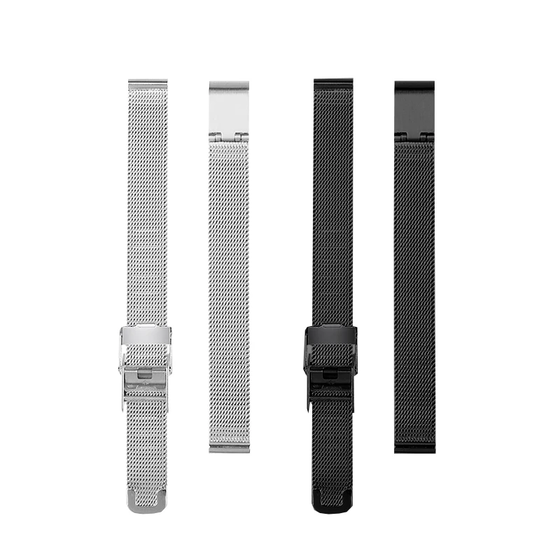 Shenyu-حزام ساعة من الستانلس ستيل للرجال والنساء ، سوار ميلاني ، 10 ، 12 ، 13 ، 14 ، 15 ، 16 ، 17 ، 18 ، 19 ، 20 ، 21 ، 22 ، 24