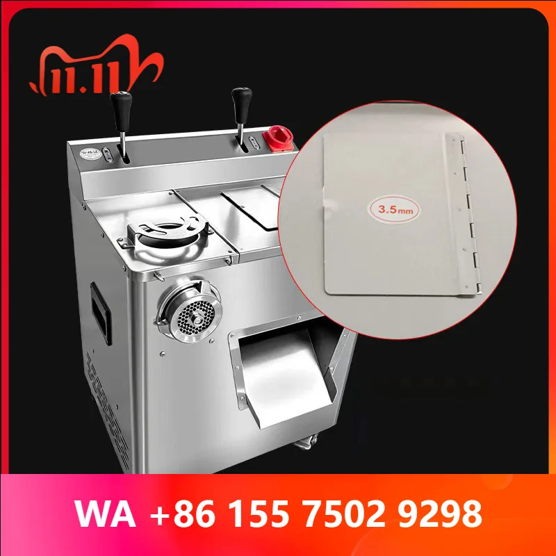 Multifunctional Stainless Steel Minr and Slir with Automatic Feeding—Slir for Frozen Beef and Lamb Rolls—All-i(ized)