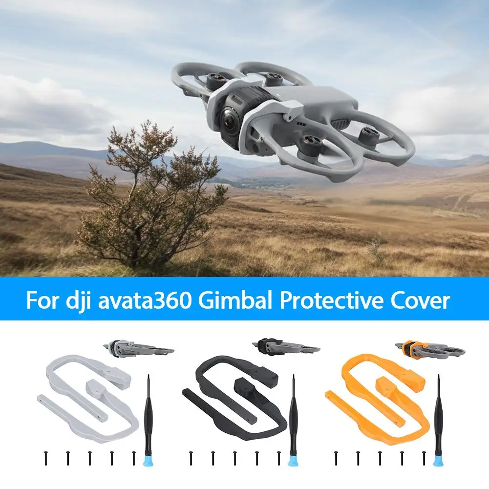 Gimbal-Stoßfänger Schutzleiste Anti-Kollisions-Kameraschutz Leichtgewichtiger Protektor für DJI Avata 360 Drohnen-Zubehör