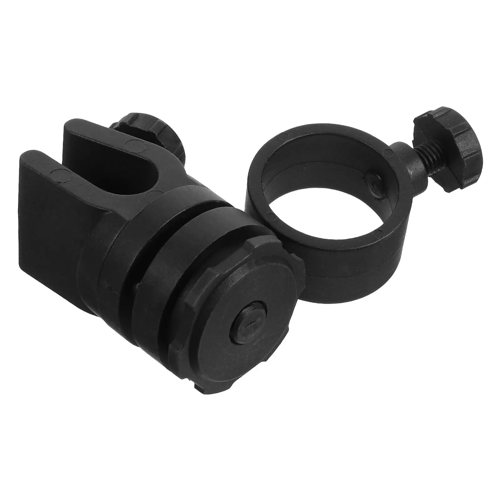 Hard Hat Headlamp Clip Compact Adjustable Flashlight Holder for Construction Outdoor Work Safety Accessory
