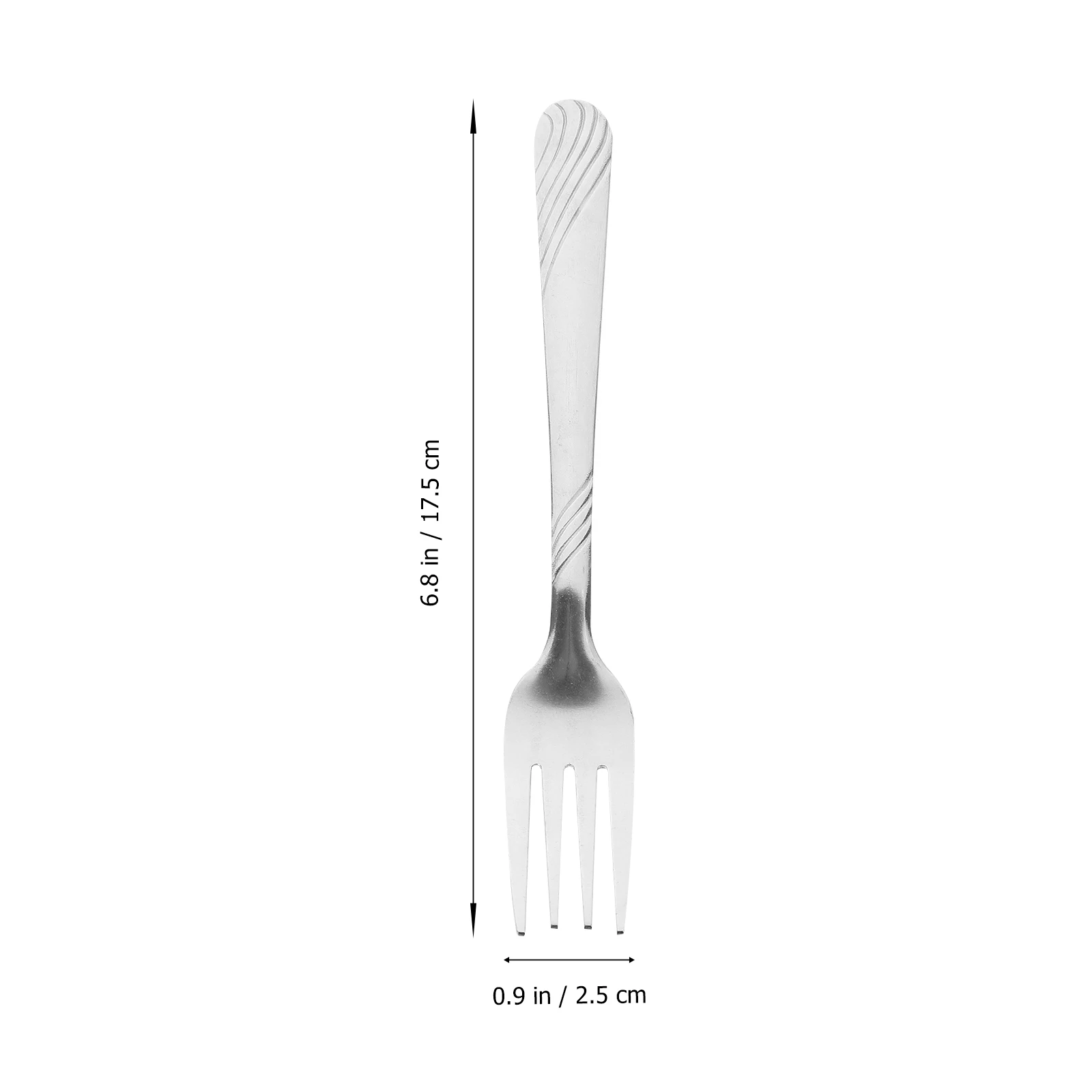 

8pcs Stainless Steel Forks BBQ Dinner Dessert Fruit Salad Household Multi-purpose Steak Barbecue Tools Kitchen for Adults