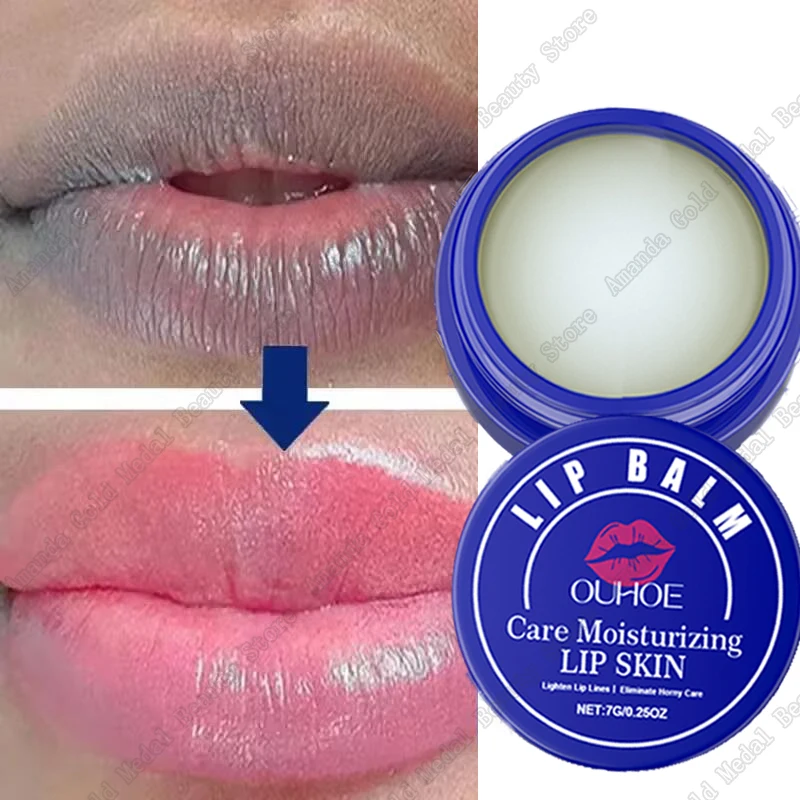 

Remove Dark Lip Balm Lightening Melanin Mask Gloss Oil Exfoliating Clean Moisturizer Korean Care Makeup Beauty Health Products