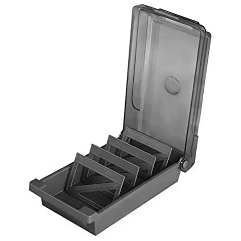 Superior-For 500 Cards Compatible Large Capacity Covered Business Card File Holder Case Organizer Box With 4 Dividers And 20 A-Z