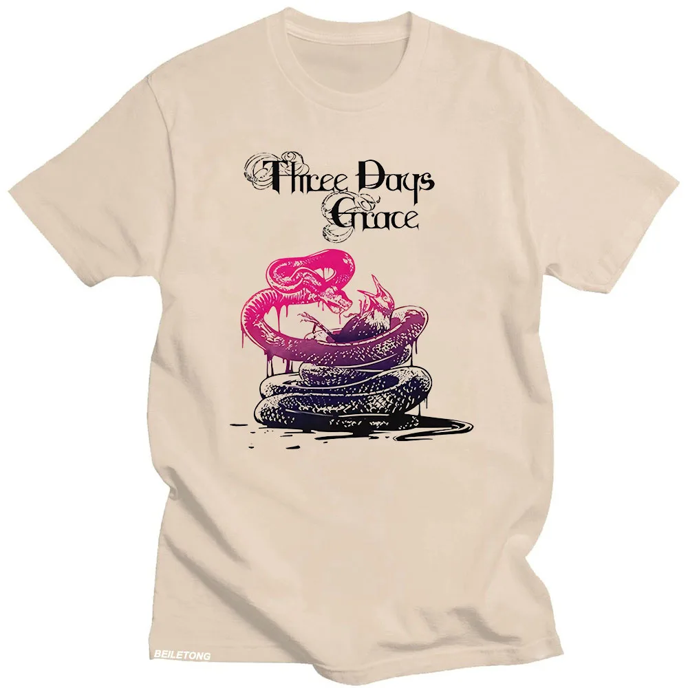 Three Days Grace T-shirt Graphic Printing Casual Hip Hop O-neck Tee-shirt Long Sleeve Fashion Tshirt Women/men Grunge Clothing