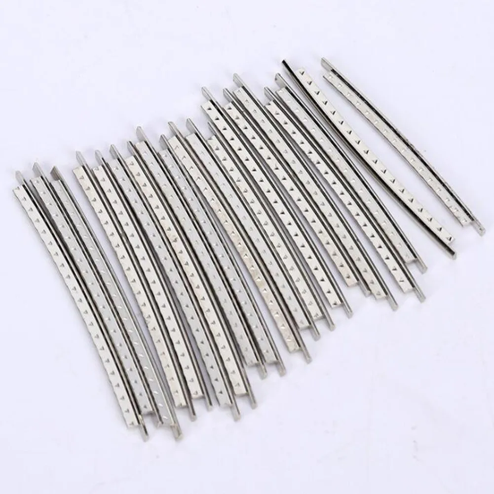 24Pcs/Set Electric Guitar Frets Wire Fretwire 2.2mm Copper-Nickel Alloy For ST LP SG Electric Guitar Bass Accessories Parts