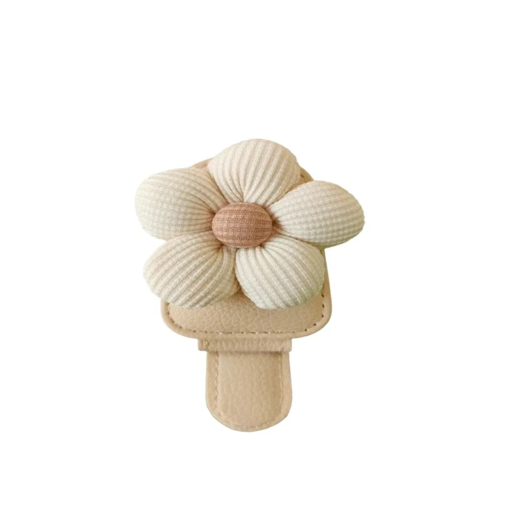 Exquisito Soporte Magnético Compacto para Gafas con Diseño Floral, Color Beige, Clip para Visera de Coche, Diseño Floral General Motors