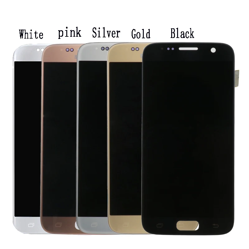 5.1“SUPER AMOLED LCD For Samsung S7 G930 SM-G930F LCD Display Touch Screen Digitizer With Frame For Samsung S7 LCD Replacement image 2