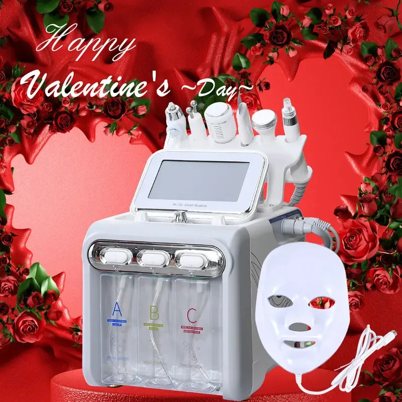 2026 Hot Skin cleansing and blackhead removal 7in1 H2O2 Beauty Skin Cleansing Hydrofacial Machine Facial Machine Water Aqua Peel