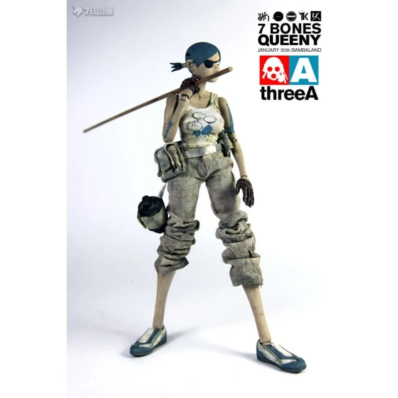 Trêsa brinquedos, trêsa original popbot série rainha anime figura de ação modelo brinquedos modelo colecionável ornamentos presentes para meninos