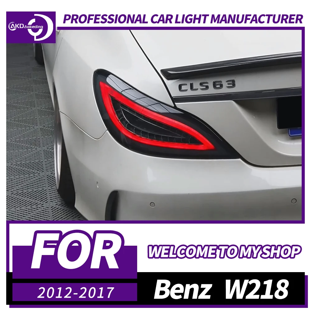 

AKD Car Lights For Benz CLS W218 2012-2017 Taillight LED Projetor Tail Lamp Daytime Running Light Automotive Accessories