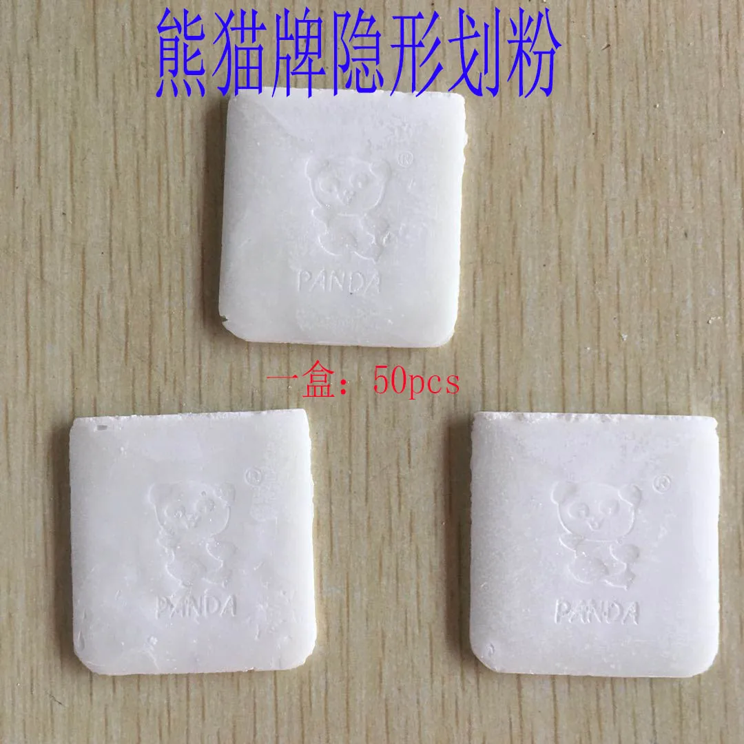 Panda Invisible Tailor's Chalk Advanced Disappear Tailor's Chalk Clothing Cutting Tailor's Chalk A Box Of 50 Pandas