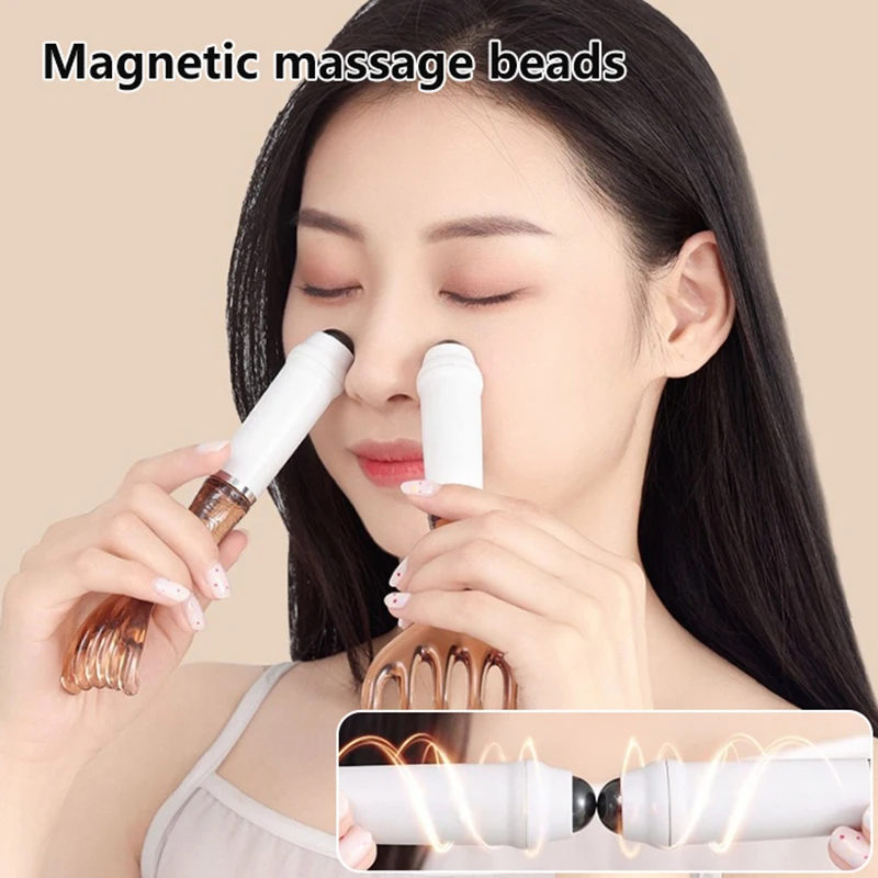 Resin Head Massager Scalp Gua Sha For Body Neck Leg Massage Six-Claw Head Meridian Comb Box-packed Wide Tooth Hair Care Tool