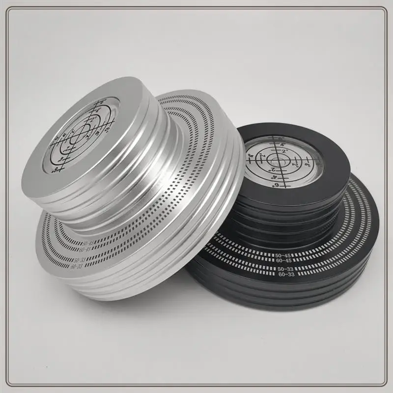 レコード重量 LP ビニールレコードクランプレベルターンテーブルスタビライザー振動プレーヤー交換部品アクセサリーブラック