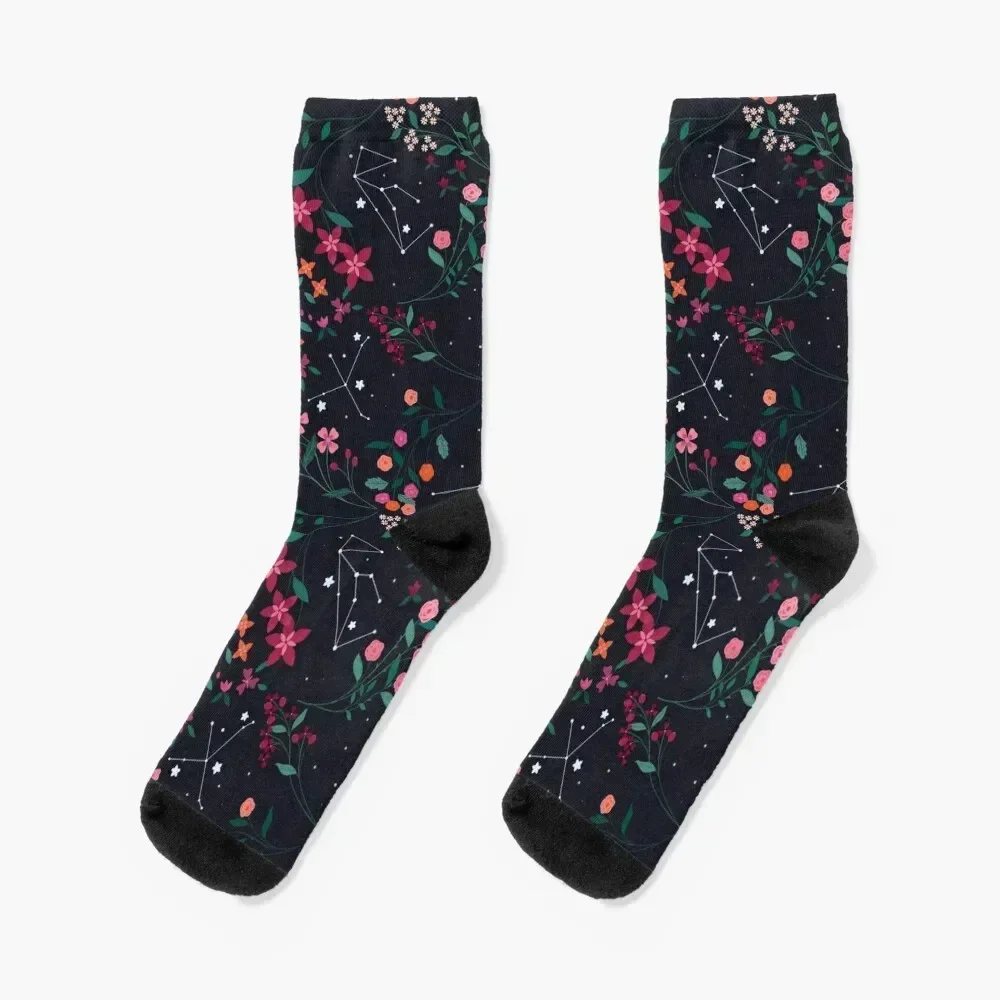 Starry Beasts Socks floral Christmas Men's Socks Man Women's
