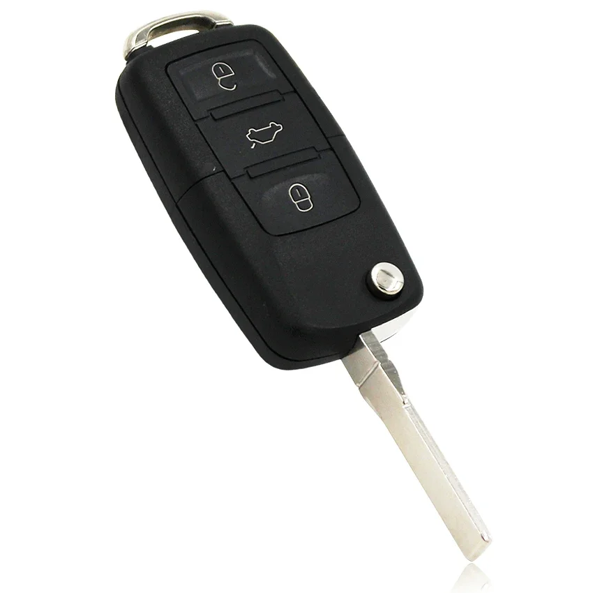 3 BUTTON FULL REMOTE KEY 433MHz with ID48 Chip for SKODA Octavia/Superb/Fabia 2001-2004 1J0 959 753 P 1J0959753P