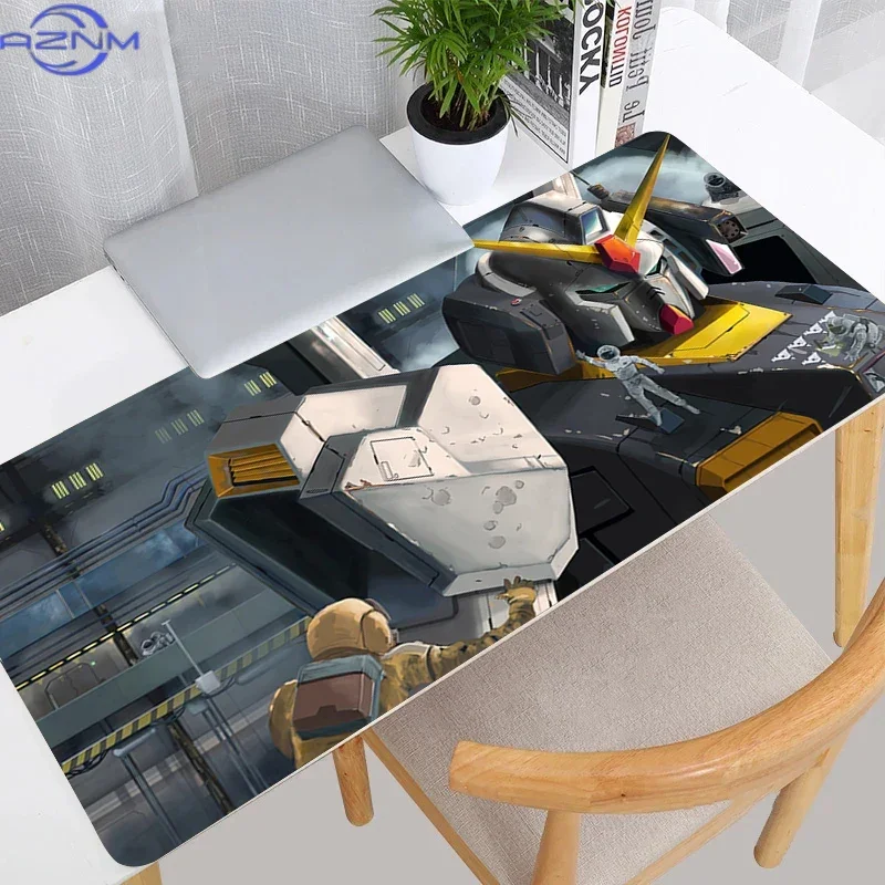 Gaming Mouse Pad Computer Accessories Mechanical Warrior G-gundam M-mk II Speed Keyboard Desk Mat Designed specifically Mousepad