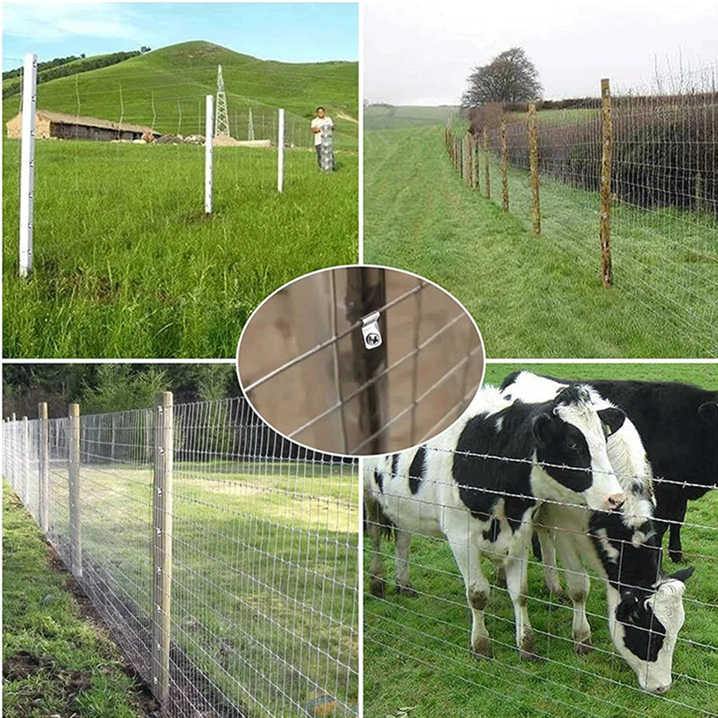 High-Strength Stainless Steel Clips For Agricultural Fences Rust-Proof Small In Size But High