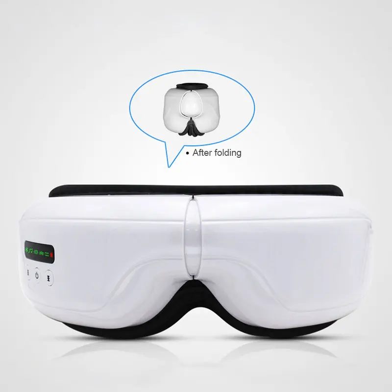 Air Pressure Vibration Digital Eye Massager for Eye Relief Heat Compress Eye Care Mask With Music