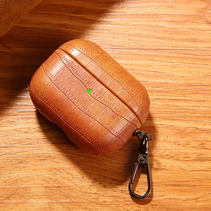 

Premium Leather Case with Chain for AirPods 1/2/3/Pro/Pro 2 - Stylish & Protective Cover