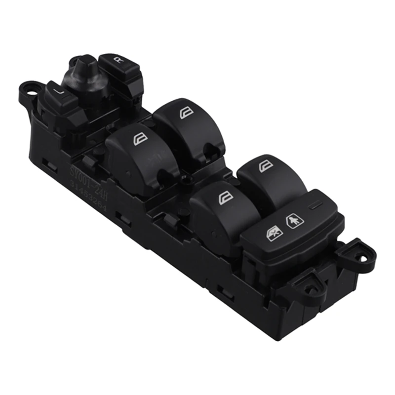 

M46K-Car Window Control Switch 31453264 Left Front Lift Switch With Child Lock Black Fit For Volvo