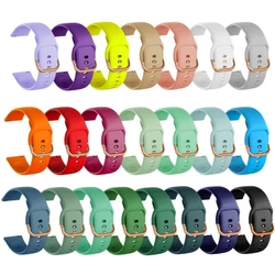 20mm 22mm Silicone Band For Huawei GT/2/GT2/3 Pro Amazfit bip Smart watch Bracelet For Samsung Galaxy Watch 4 active 2/S3 Strap