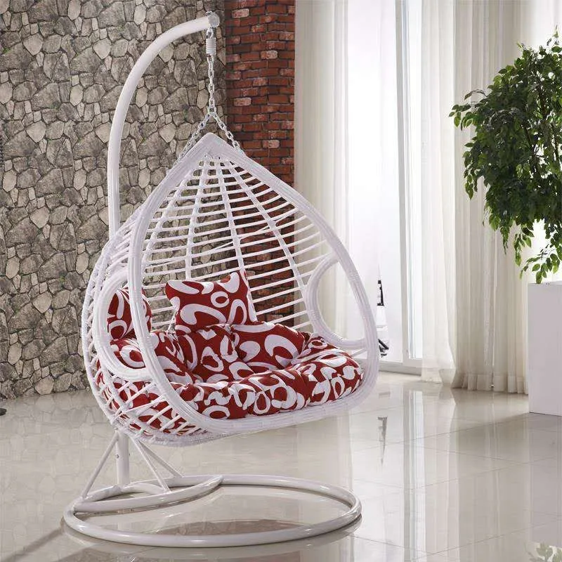 Double Bird's Nest Hanging Basket Rattan Chair Indoor Hanging Chair Swing Leisure Hanging Basket Chair Outdoor