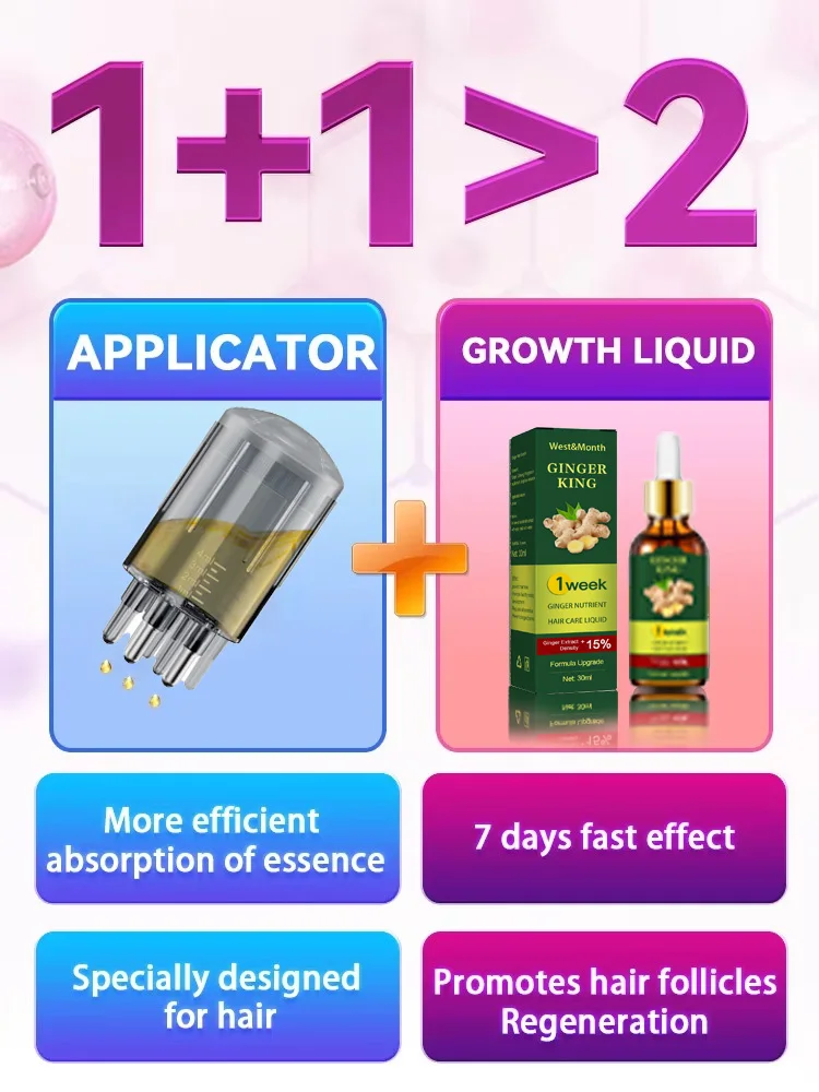 100% revive hair, strong penetration, activate hair roots, more hair, say goodbye to baldness, thick hair