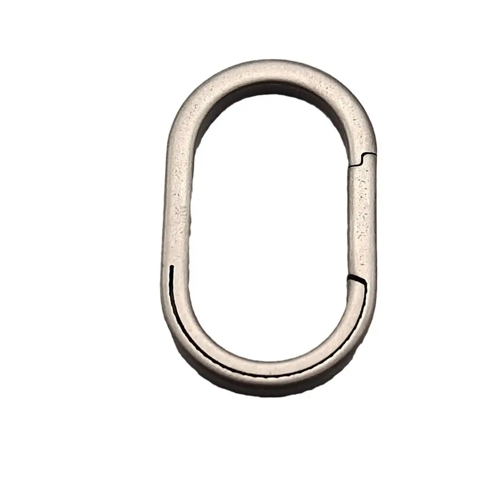 Real Key Rings Super Lightweight Titanium Alloy Keychains Buckle 5 Colors 18mmx10mmx3.0 Titanium Alloy KeyRings - Image 6