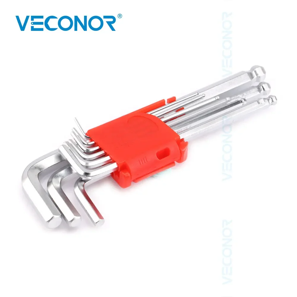 

Hex Key Set Ball/Flat Head Allen Wrench Tools