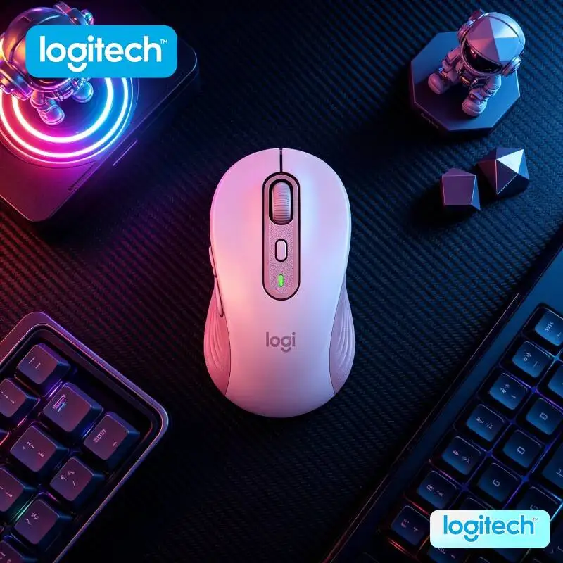 

Logitech M650/M650L Wireless Mouse - 400-4000 DPI, Ergonomic Contour, Multi-Platform Compatibility, 10m Range