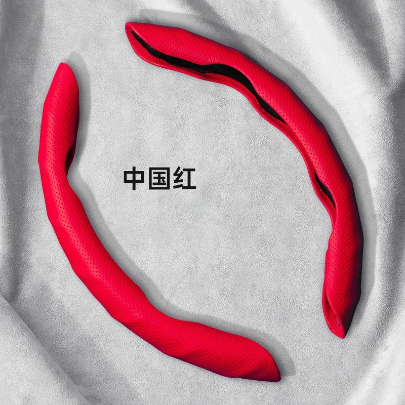 

For INFINITI Q50L QX50 Q70L QX60 Universal Car Steering Wheel Handle Cover Interior Accessories Leather Four season universal