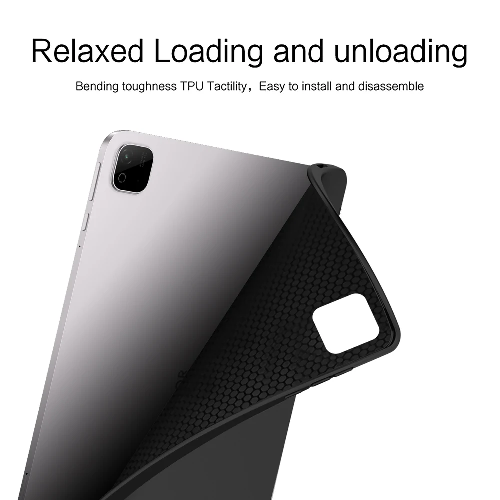 AJIUYU Soft Case For Honor Pad X9b Max 13 inch 2026 YAG-W09 W19 Silicone Cover Shell for HONOR Pad X9b Max Tablet TPU Case 13''