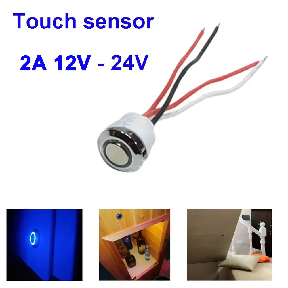 12-24V Touch Sensor Switch Dimmer Switch Stepless LED Strip Brightness Controller Touch Ontouch Off Seamless Integration