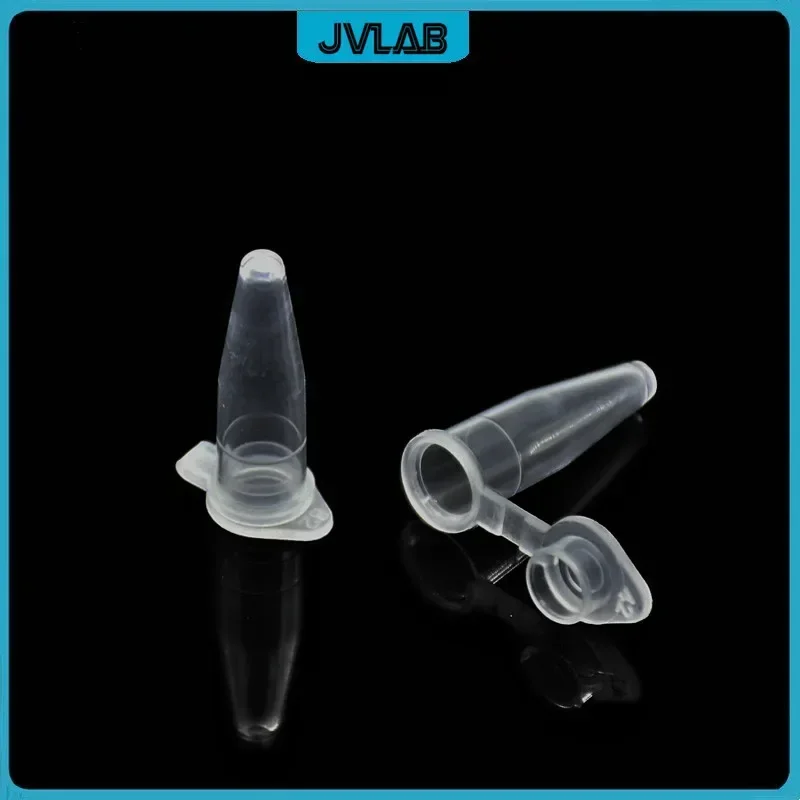 Microtubes Centrifuge Tube 0.2ml Transparent Laboratory EP Centrifugal PCR Tube 200 ul Bottom Tip Seal Package 1000/PK