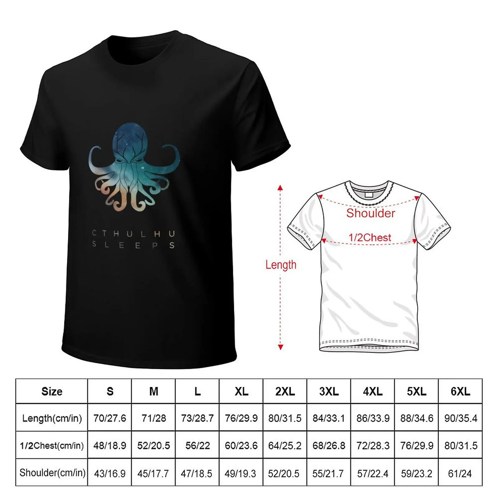 Deadmau5 Cthulhu Sleeps 999 T-Shirt Work Wear Simple Tee Shirt