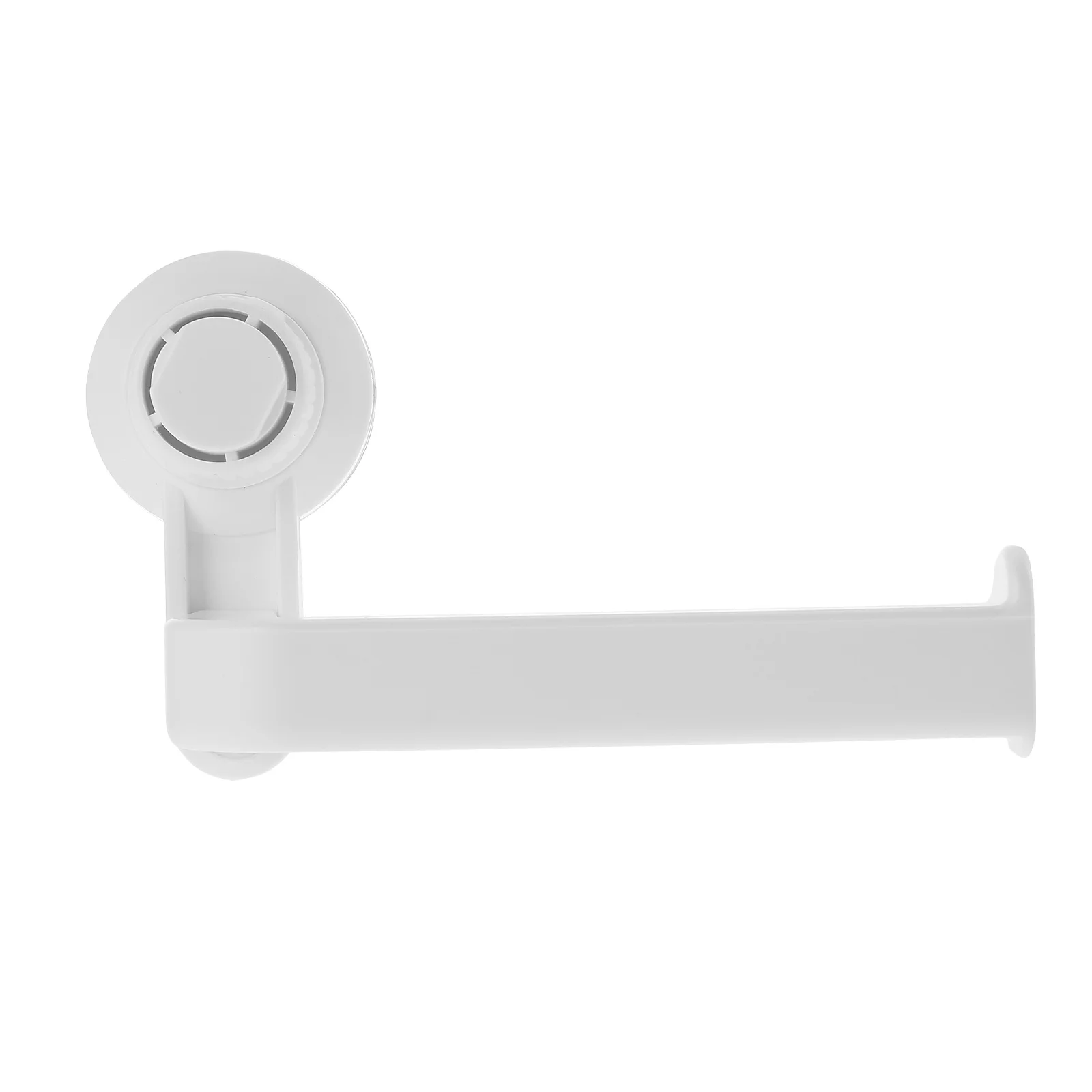 Sucker Roll Stand Towel Rack Toilet Paper Holder Bathroom Abs Hanger Wall Mount Plastic